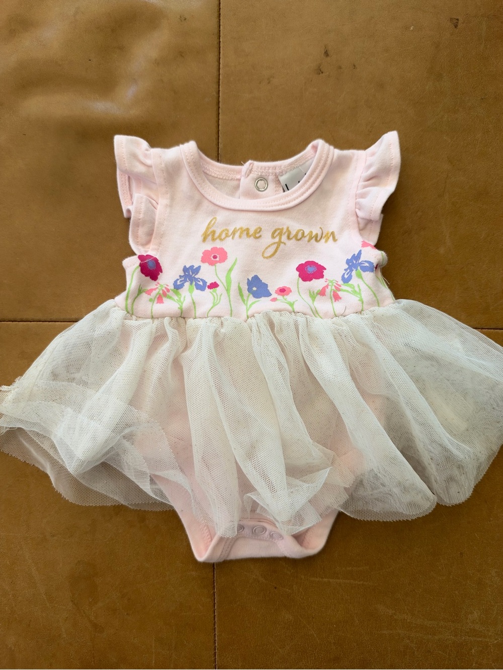 Nicole Miller Tutu Onesie 0-3M